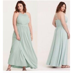 TORRID Mint Jersey Knit Maxi Dress 1X